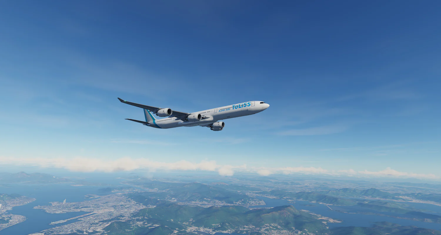 Airbus A340-600 by Toliss v1.3.1 + MSS