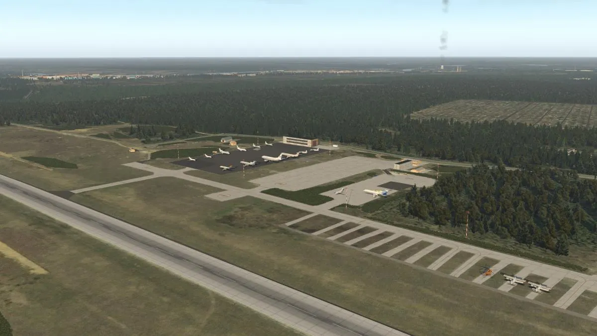 Аэропорт UUYH ( Ухта, Россия )