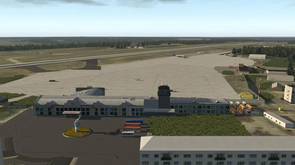 Аэропорт UUYH ( Ухта, Россия )