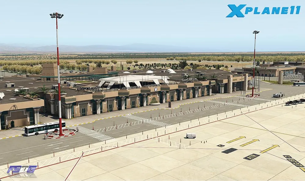 Аэропорт GMAD ( Агадир, Марокко )