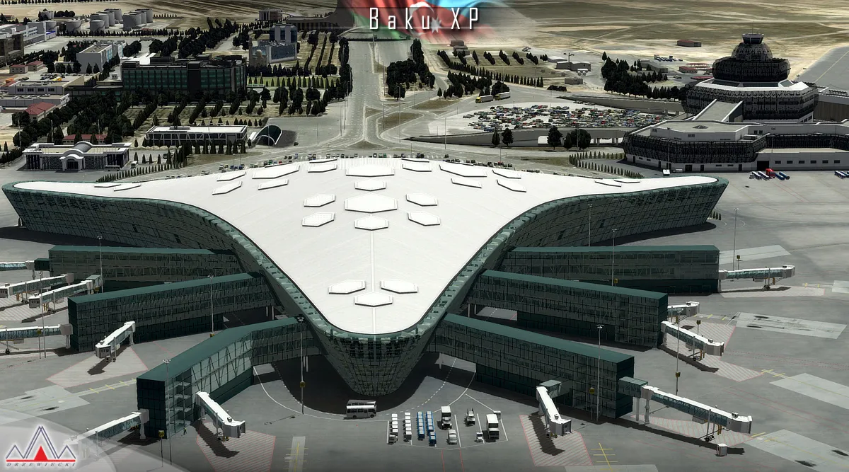 Аэропорт UBBB ( Баку, Азербайджан )