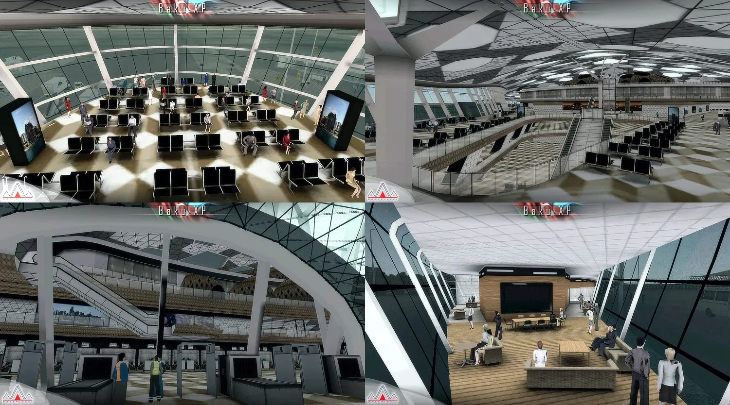 Аэропорт UBBB ( Баку, Азербайджан )