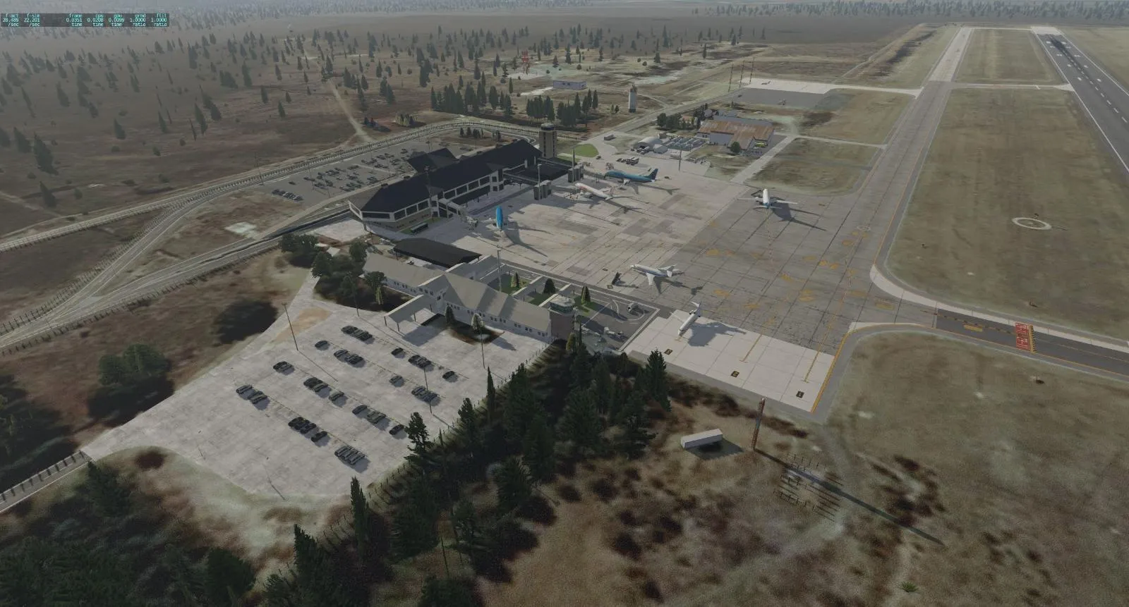 Аэропорт SAZS ( Рио-Негро, Аргентина )