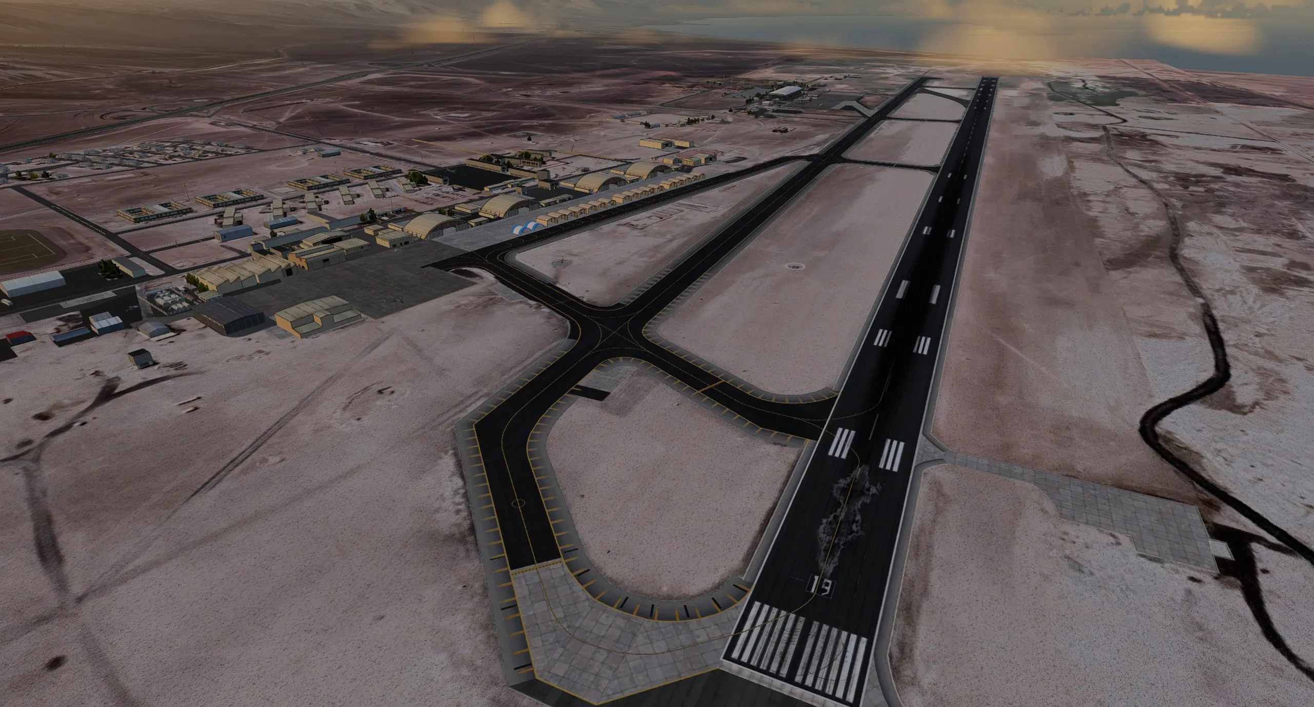 Аэропорт SCFA ( Антофагаста, Чили )