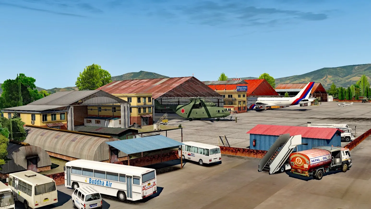 Аэропорт VNKT ( Катманду, Непал )