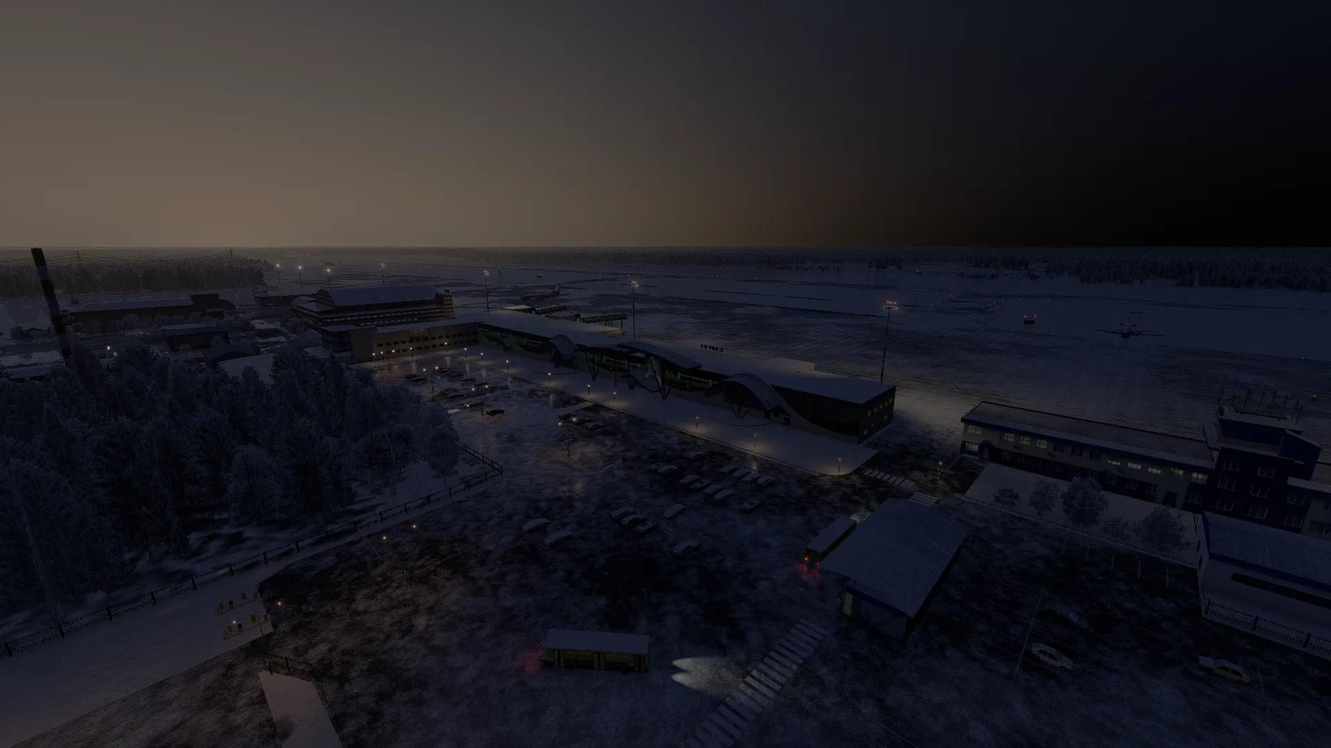 Аэропорт USRR ( Сургут, Россия )