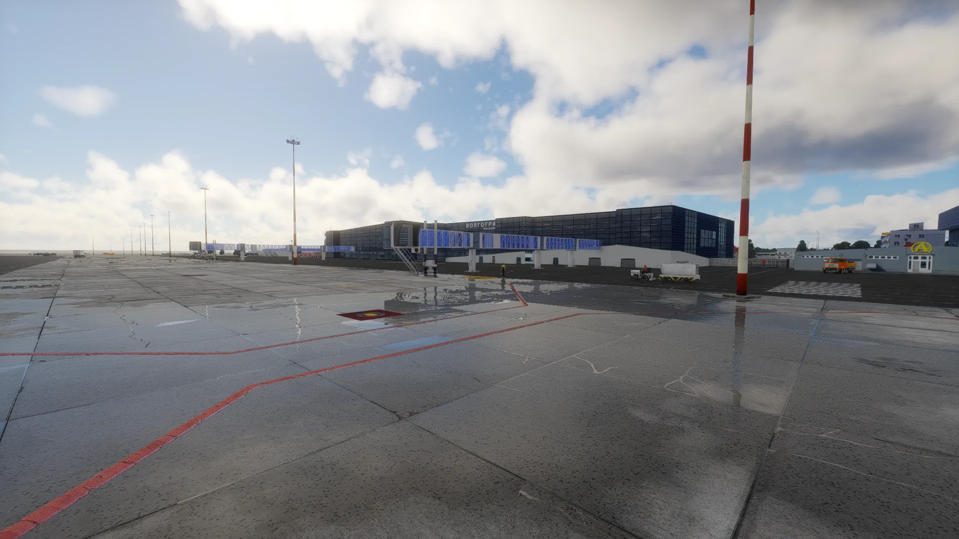 Аэропорт URWW ( Волгоград, Россия )