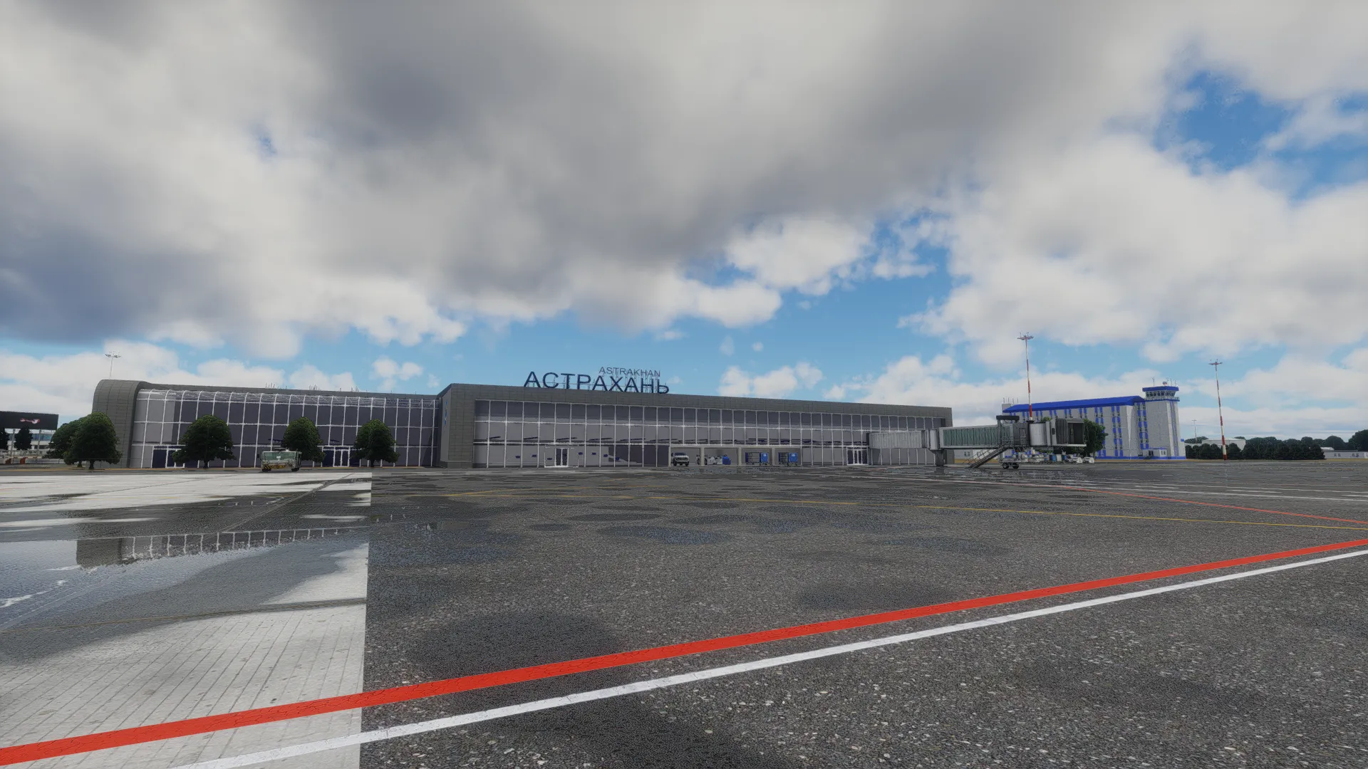 Аэропорт URWA ( Астрахань, Россия )