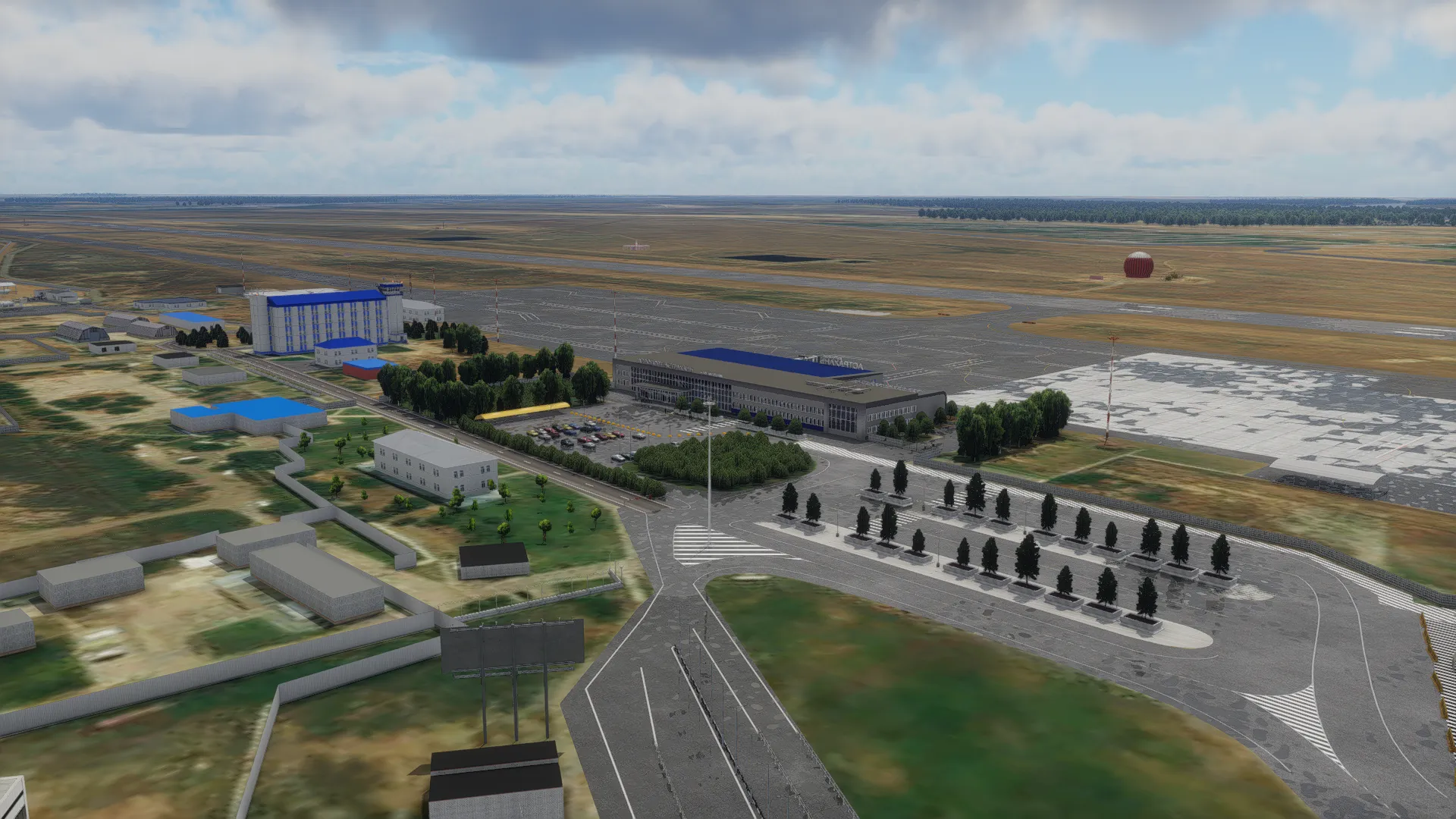 Аэропорт URWA ( Астрахань, Россия )