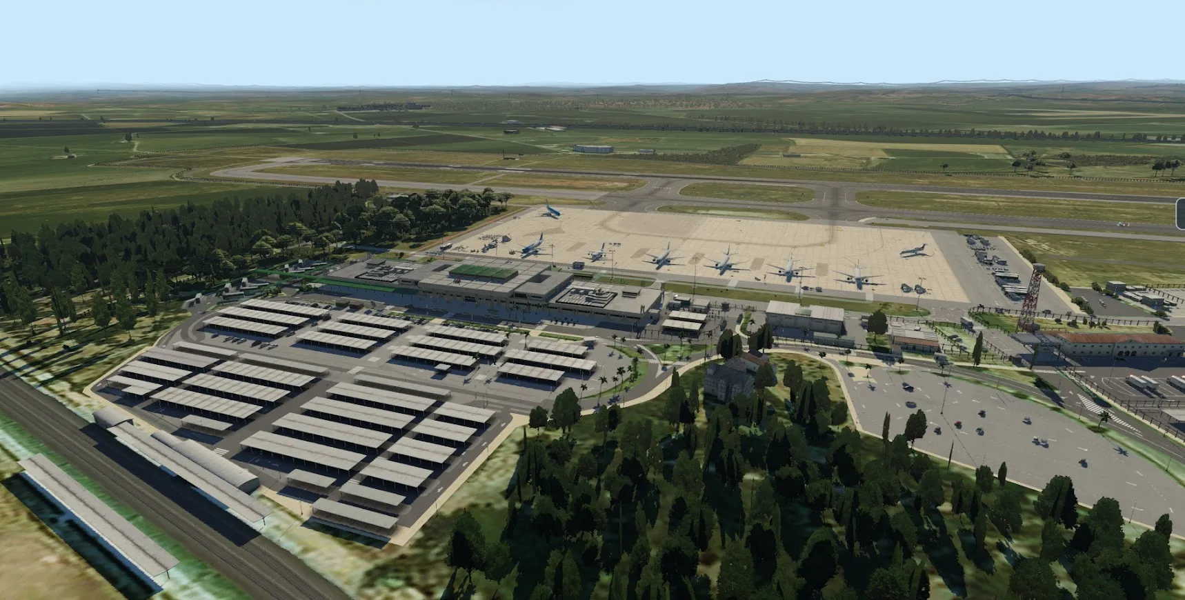 Аэропорт LEJR ( Кадис, Испания )