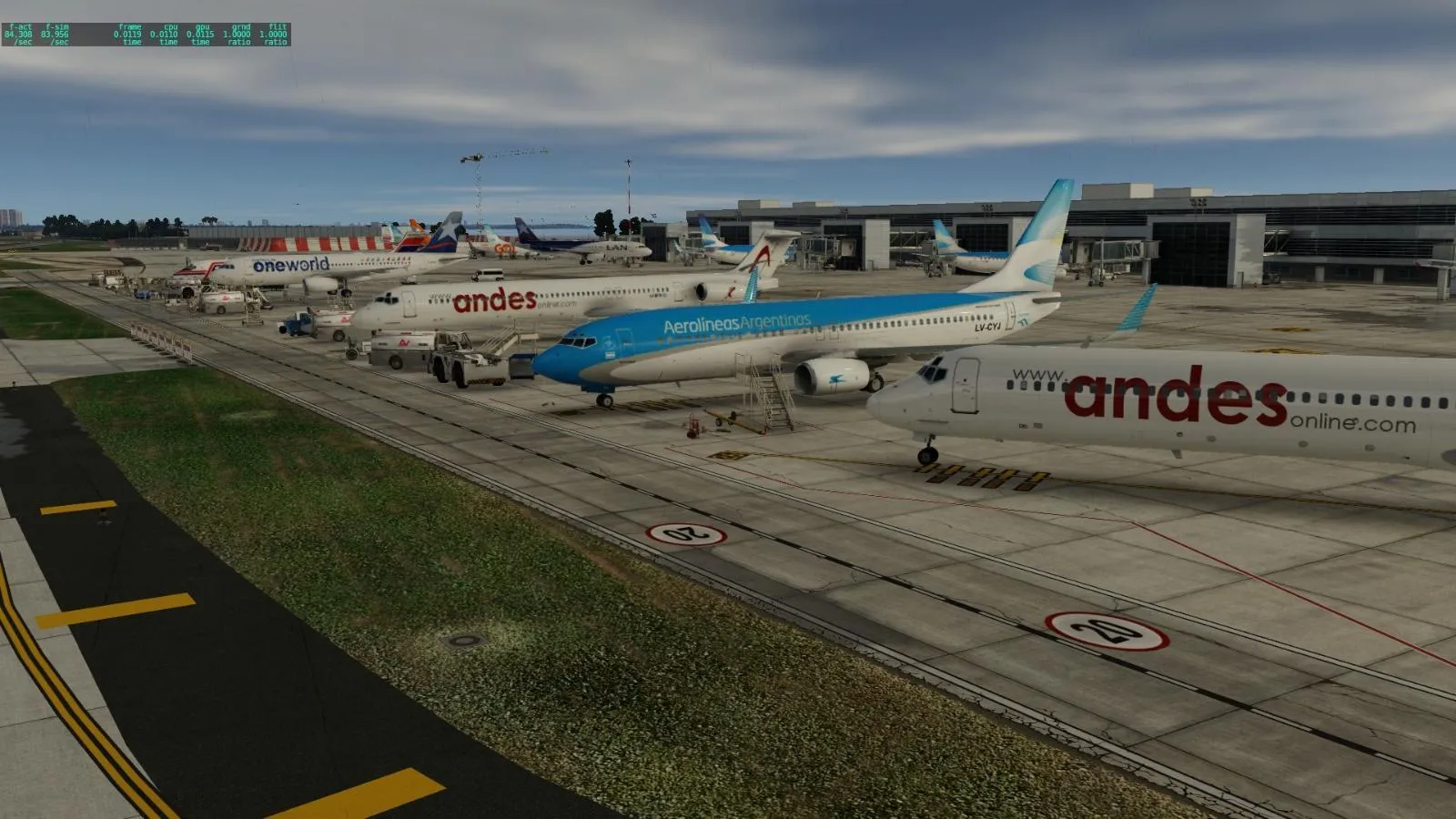 Аэропорт SABE ( Буэнос-Айрес, Аргентина )