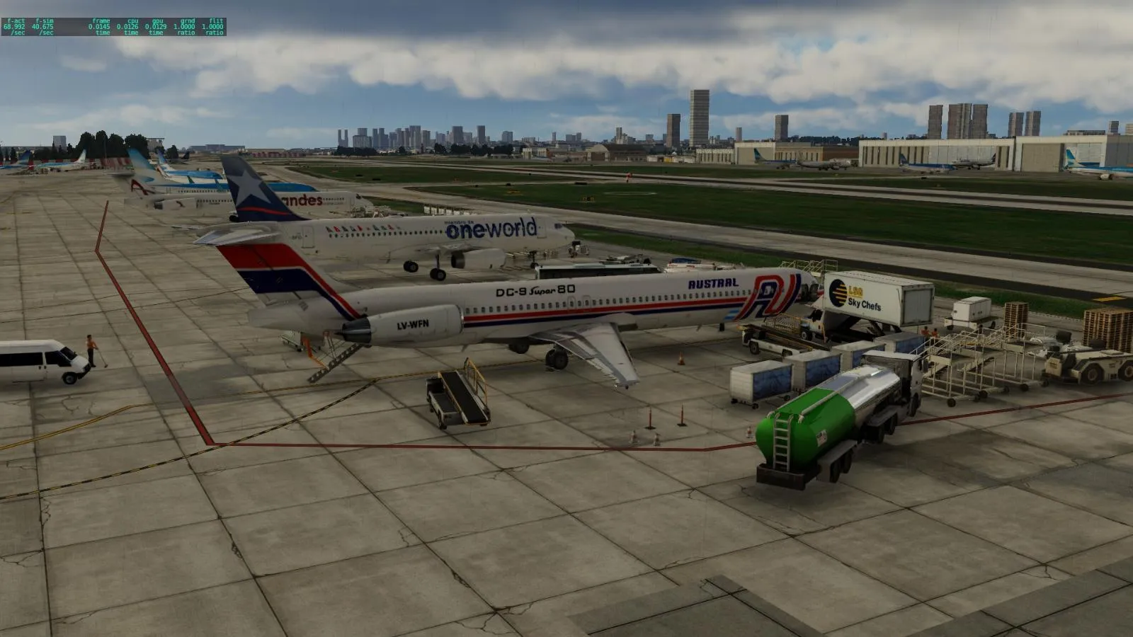 Аэропорт SABE ( Буэнос-Айрес, Аргентина )