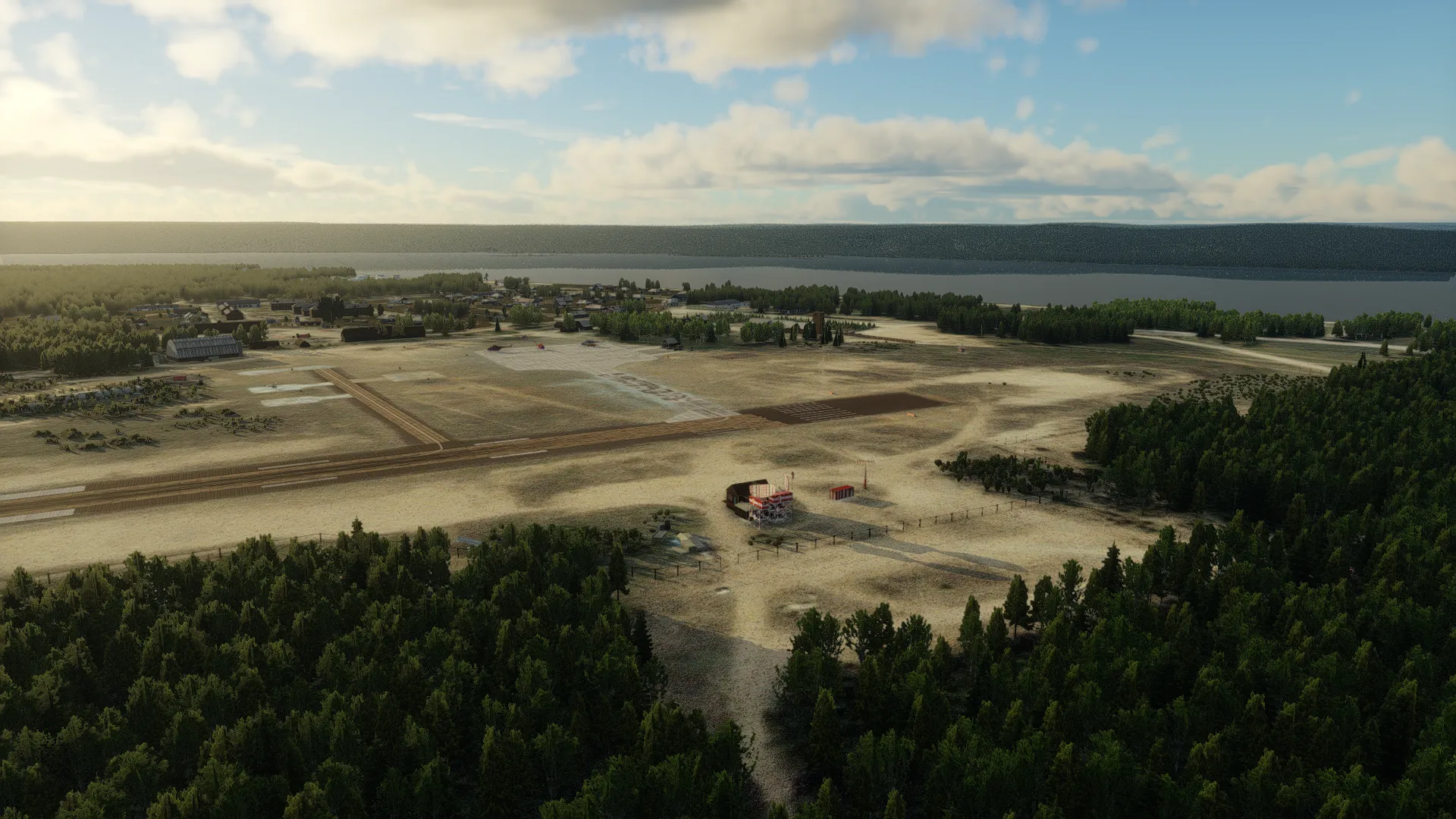 Аэропорт UNIP ( Подкаменная Тунгуска, Россия )