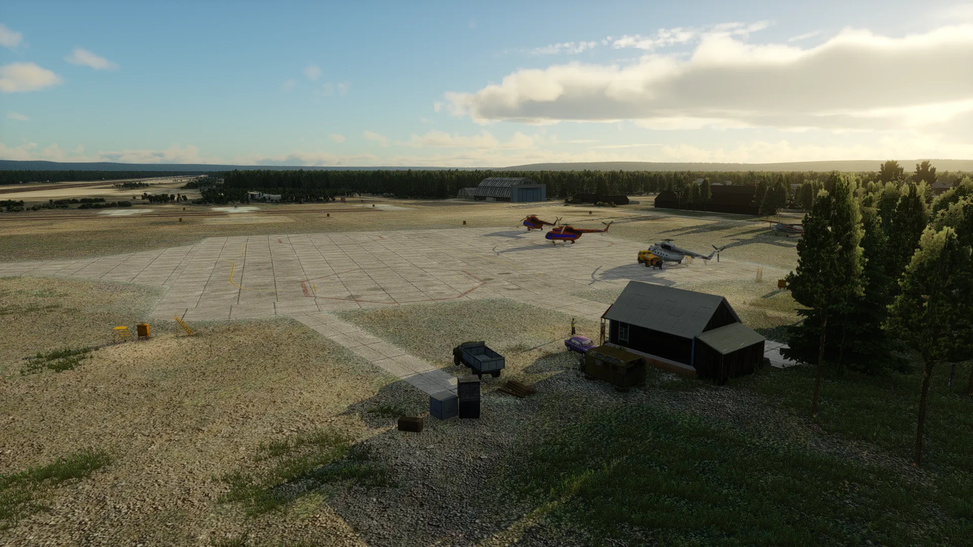 Аэропорт UNIP ( Подкаменная Тунгуска, Россия )