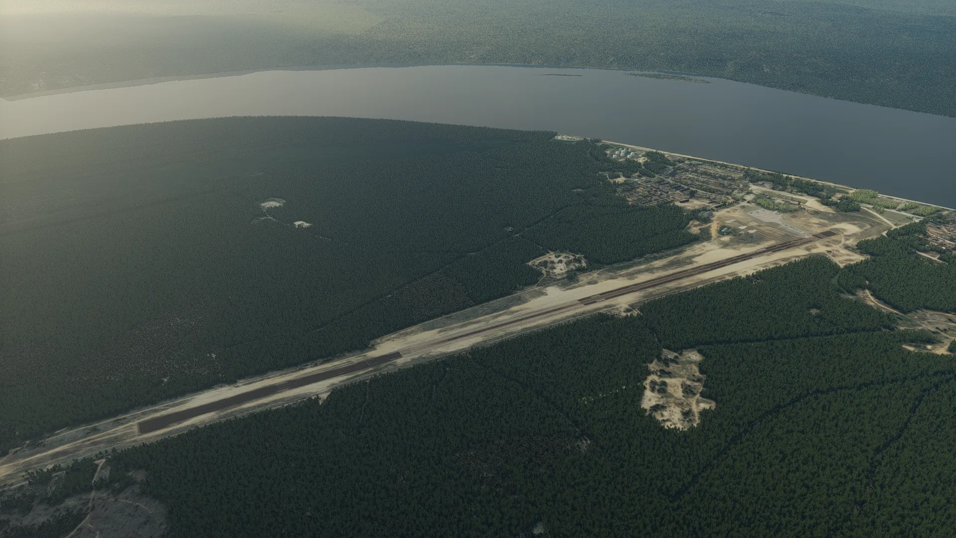 Аэропорт UNIP ( Подкаменная Тунгуска, Россия )