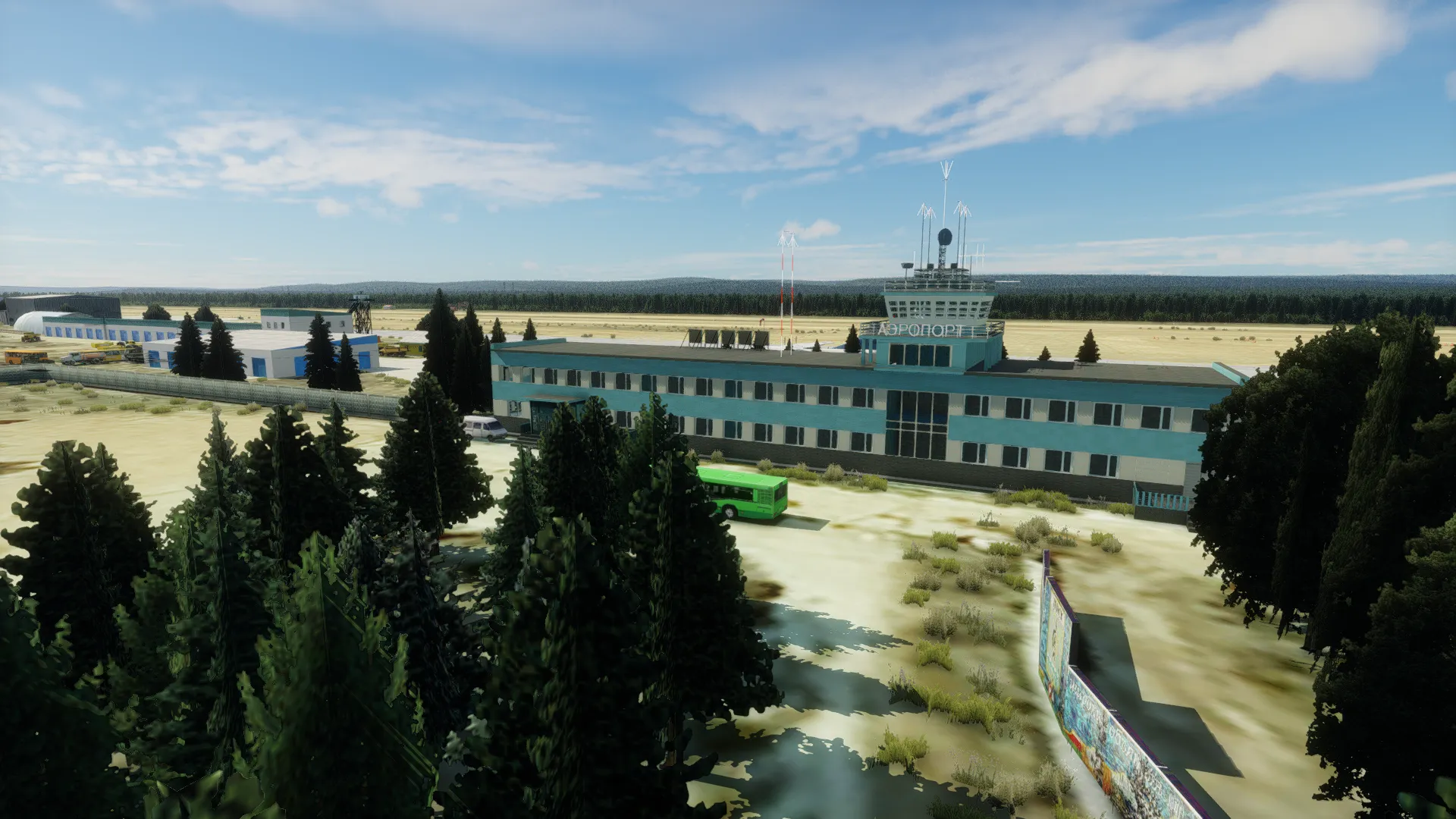 Аэропорт UERL ( Ленск, Россия )