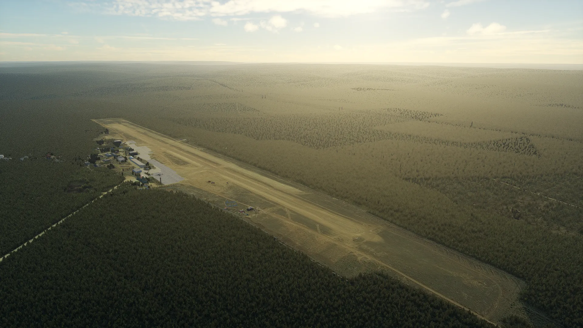 Аэропорт UERL ( Ленск, Россия )