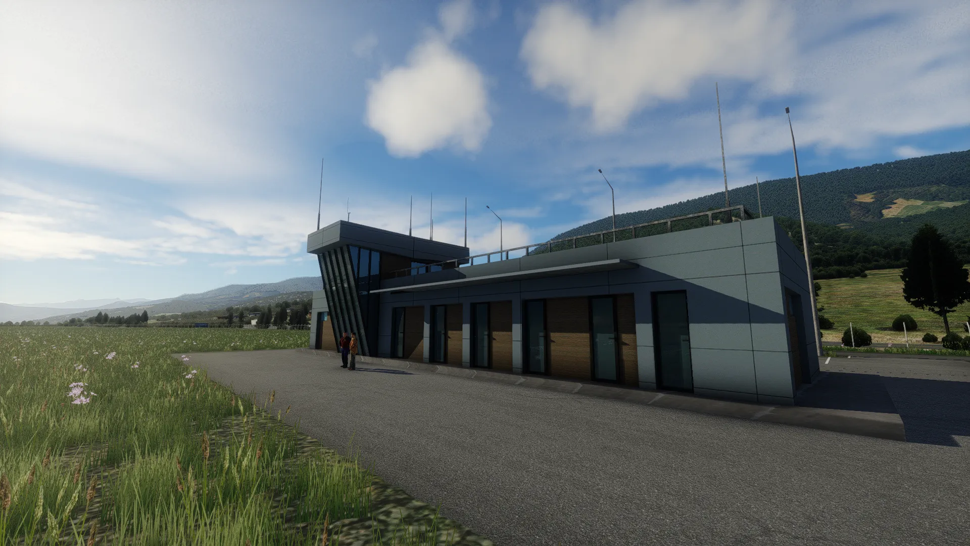 Аэропорт UGAM ( Амбролаури, Грузия )