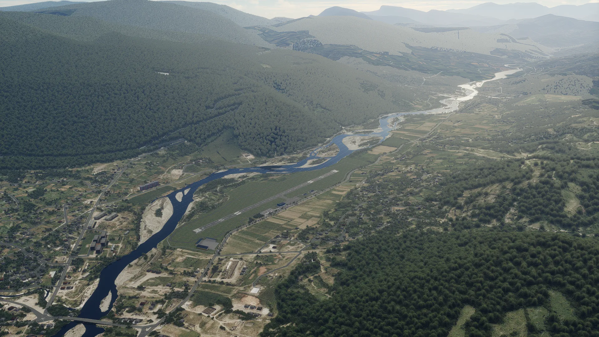 Аэропорт UGAM ( Амбролаури, Грузия )