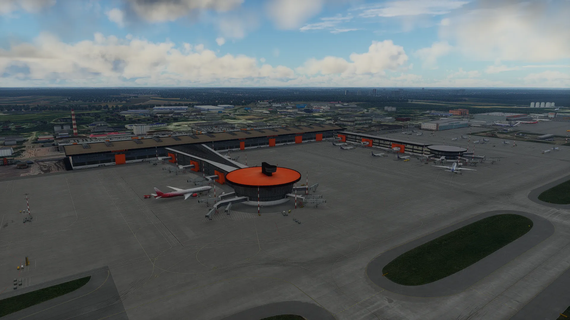 Аэропорт UUEE ( Москва, Россия )