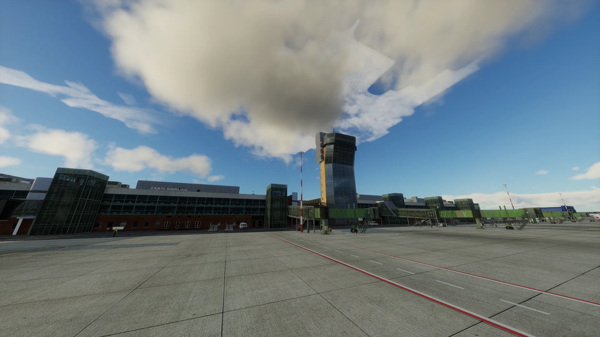 Аэропорт USSS ( Екатеринбург, Россия )