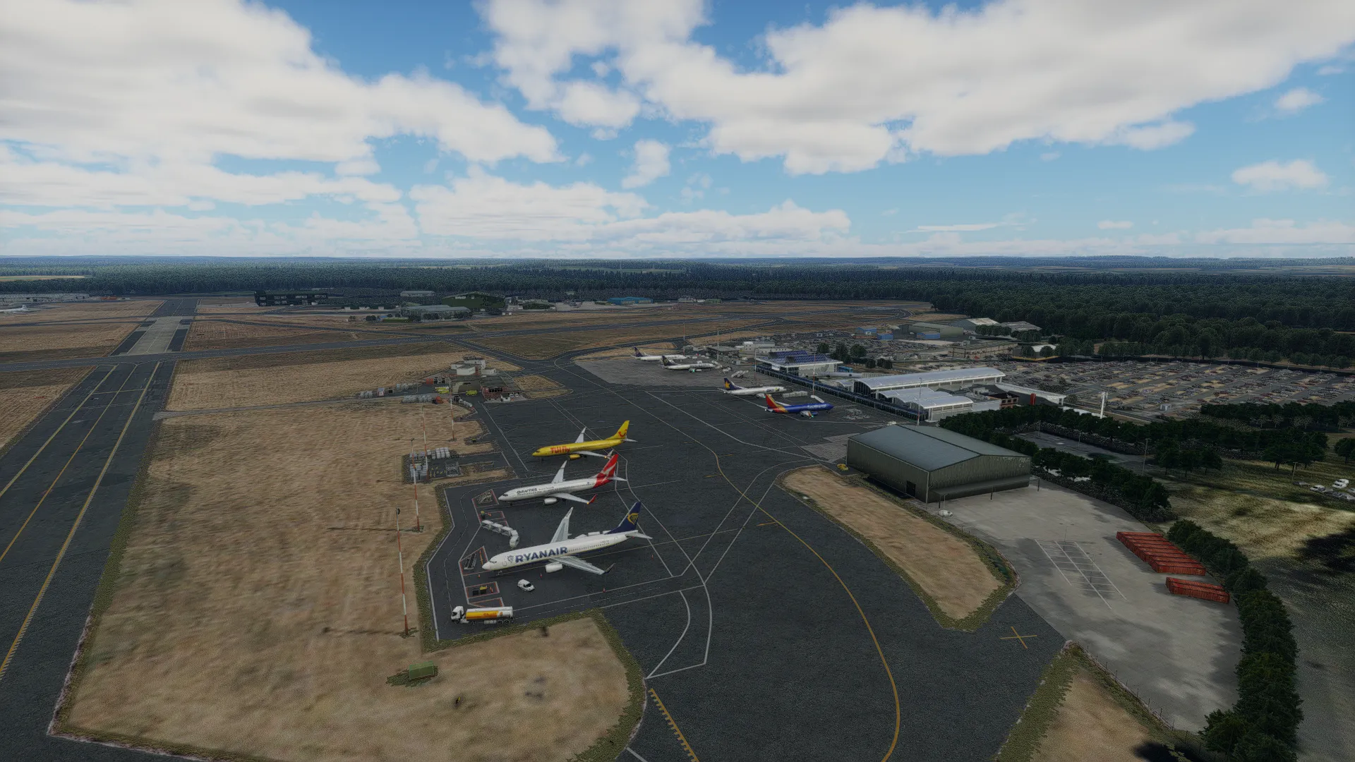 Аэропорт EGHH ( Бронмут, Великобритания )