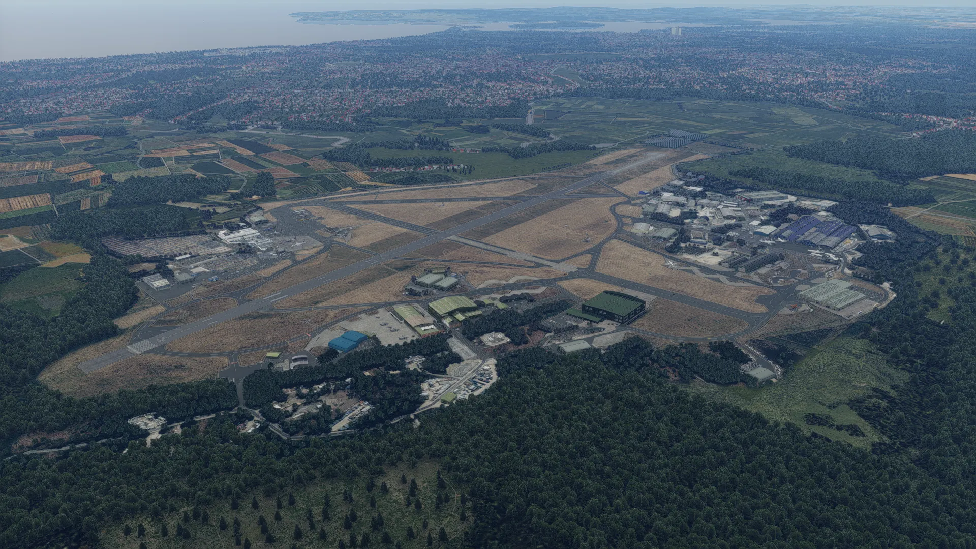 Аэропорт EGHH ( Бронмут, Великобритания )