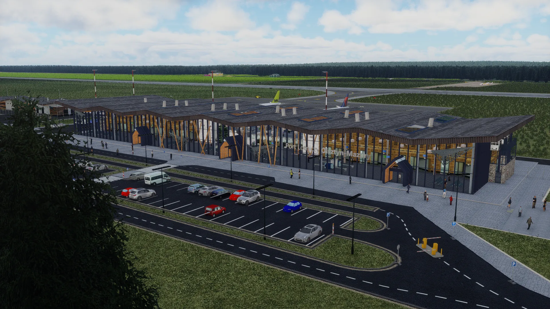 Аэропорт EPSY ( Шиманы, Польша )