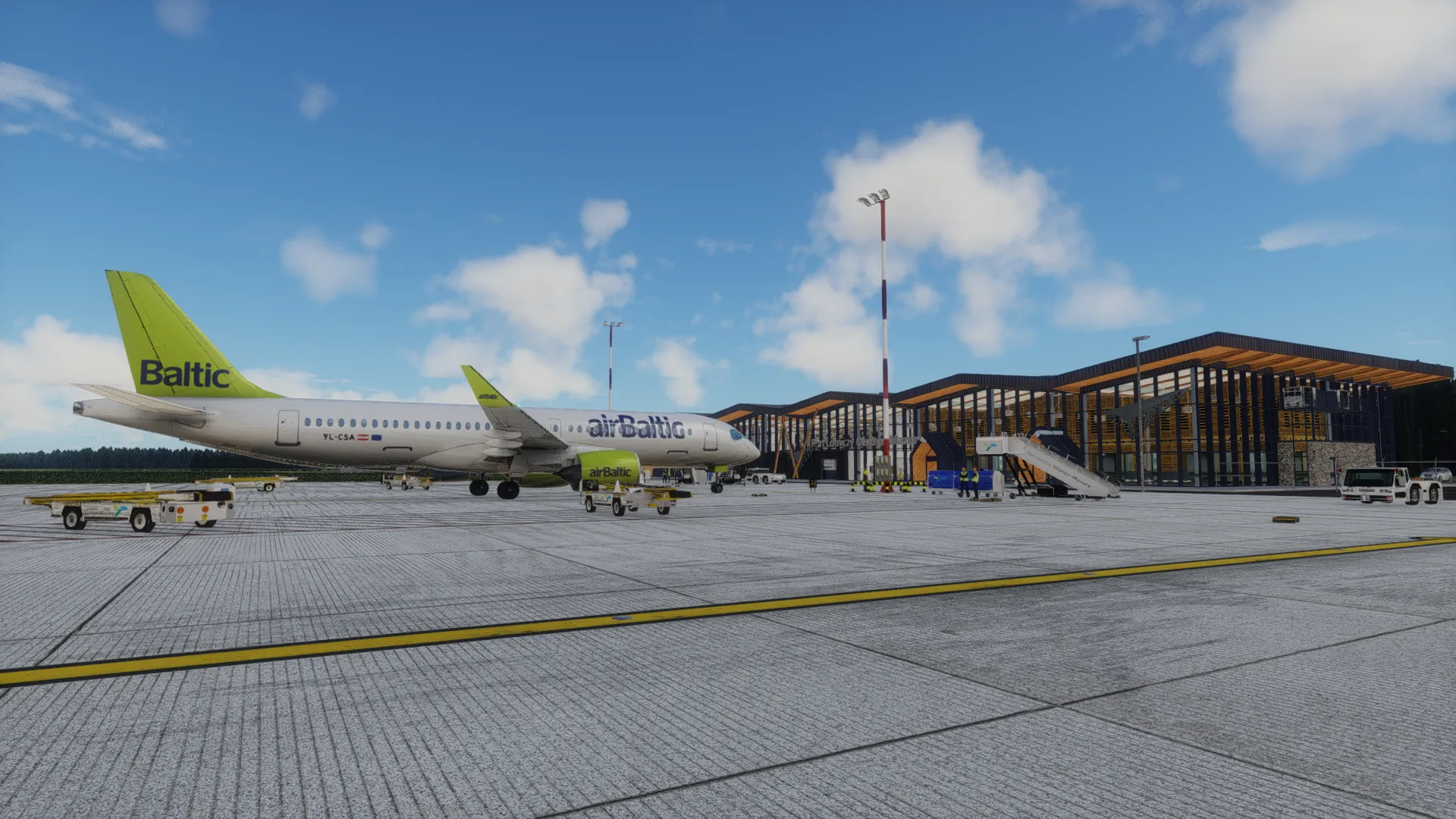 Аэропорт EPSY ( Шиманы, Польша )