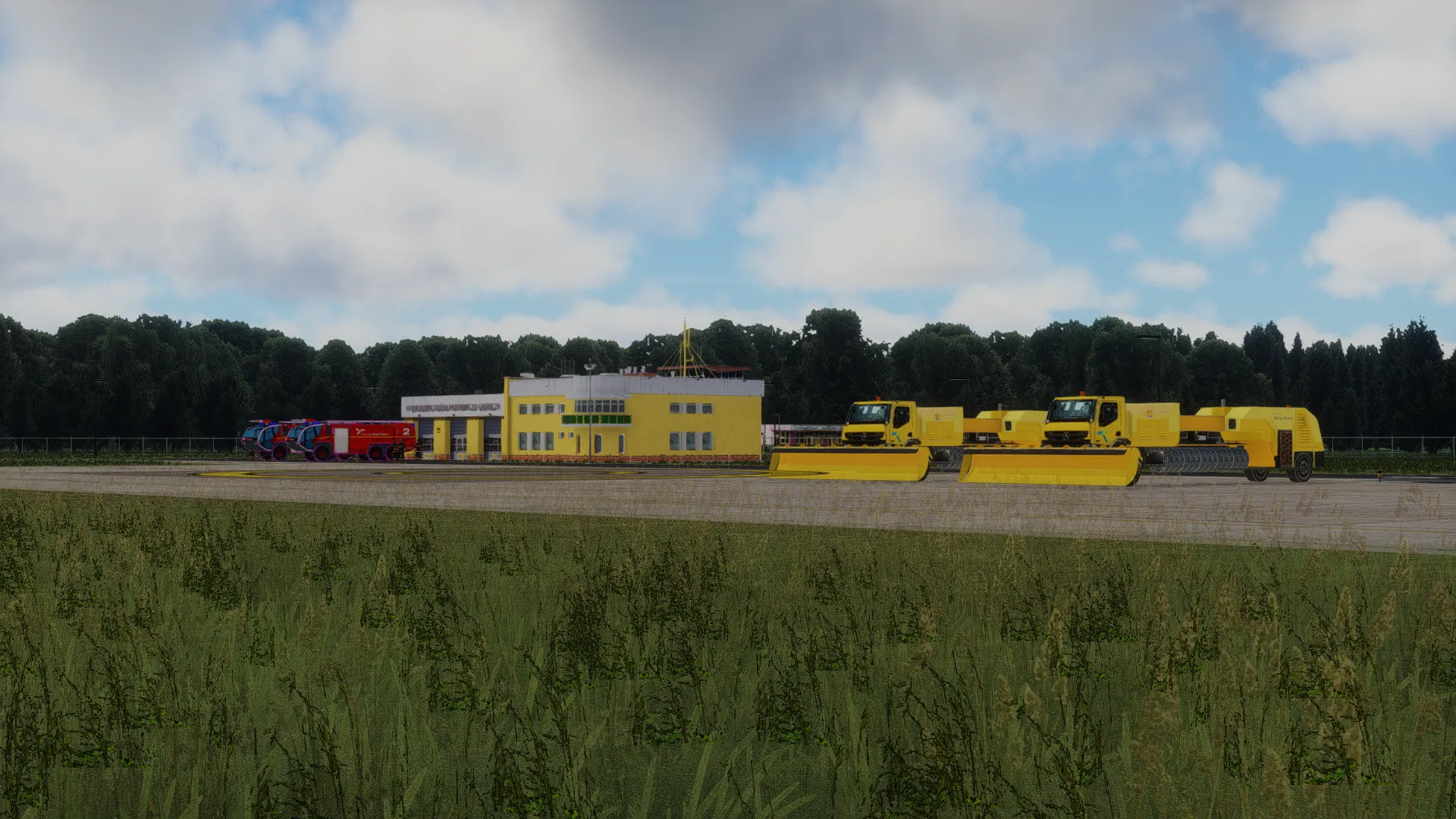 Аэропорт EPSY ( Шиманы, Польша )