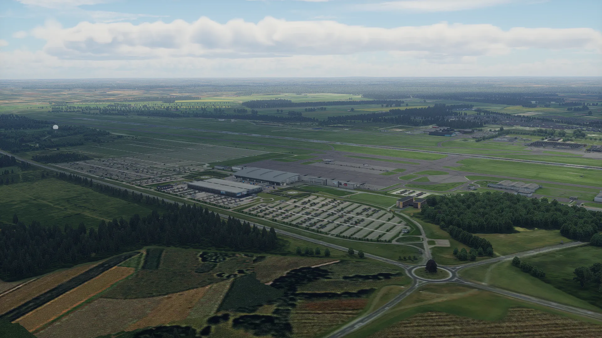 Аэропорт EKBI ( Биллунн, Дания )