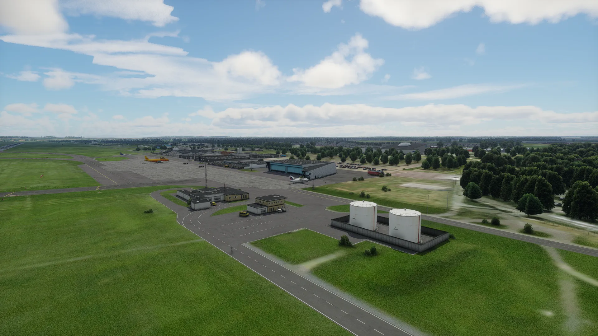 Аэропорт EKBI ( Биллунн, Дания )