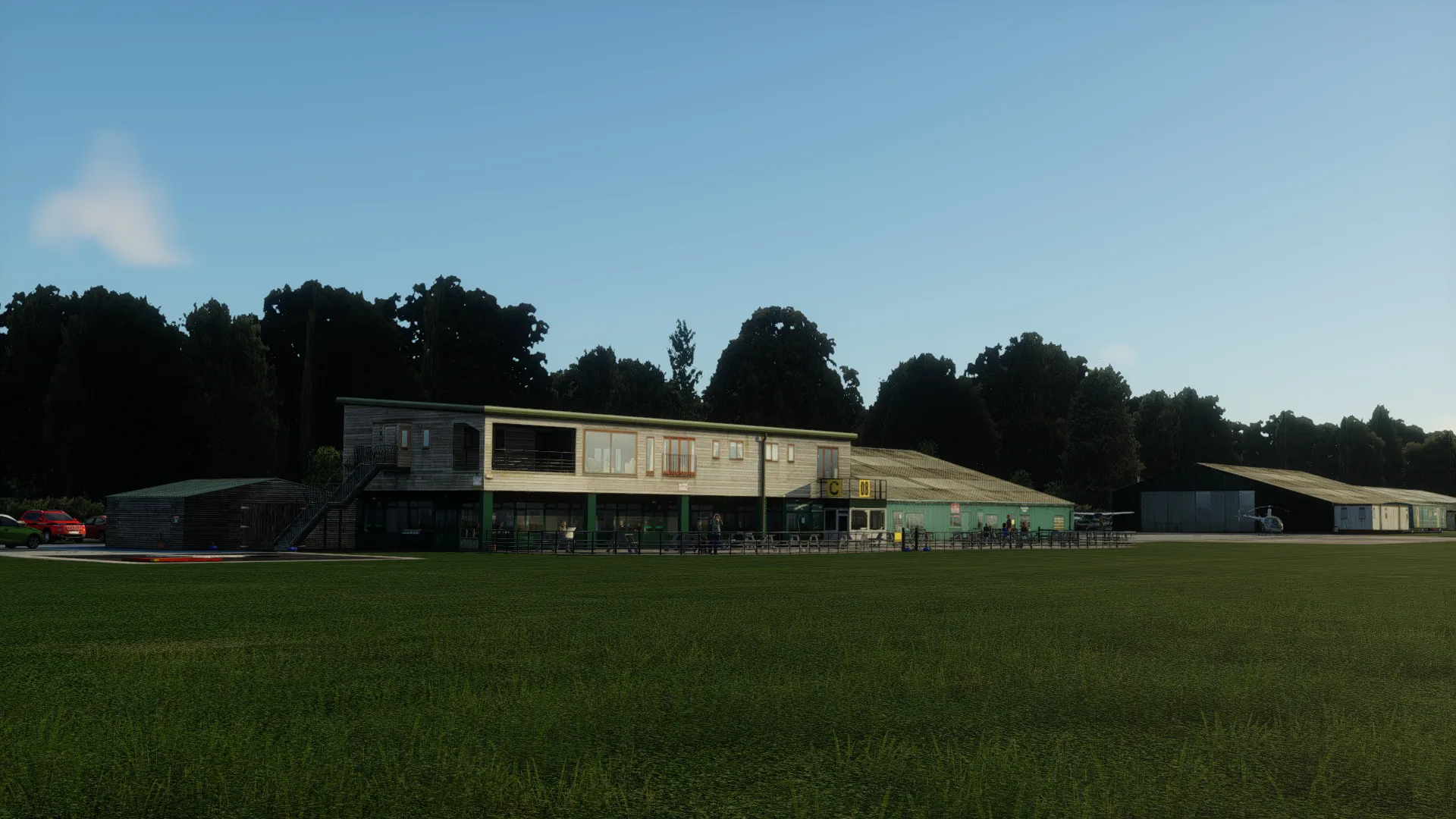 Аэродром EGHA ( Шефтсбери, Великобритания )