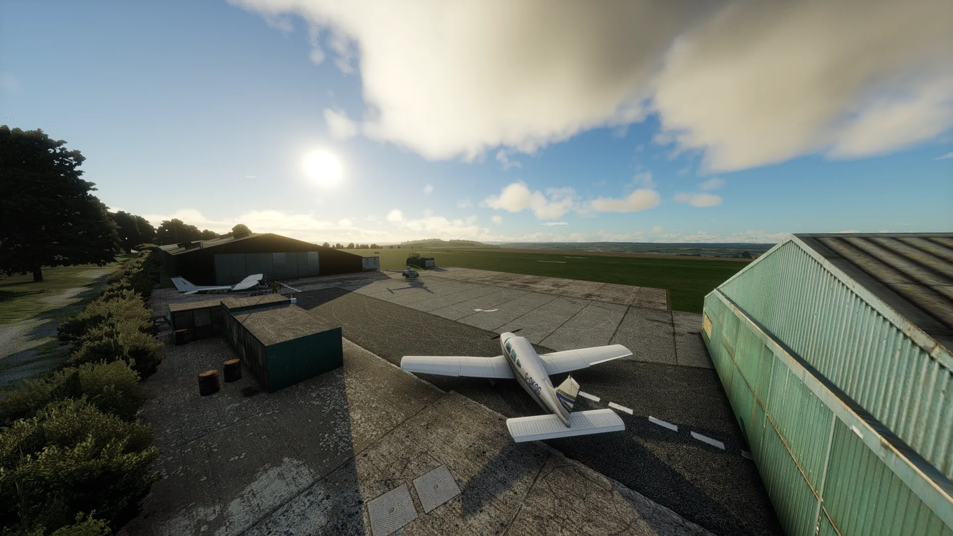 Аэродром EGHA ( Шефтсбери, Великобритания )