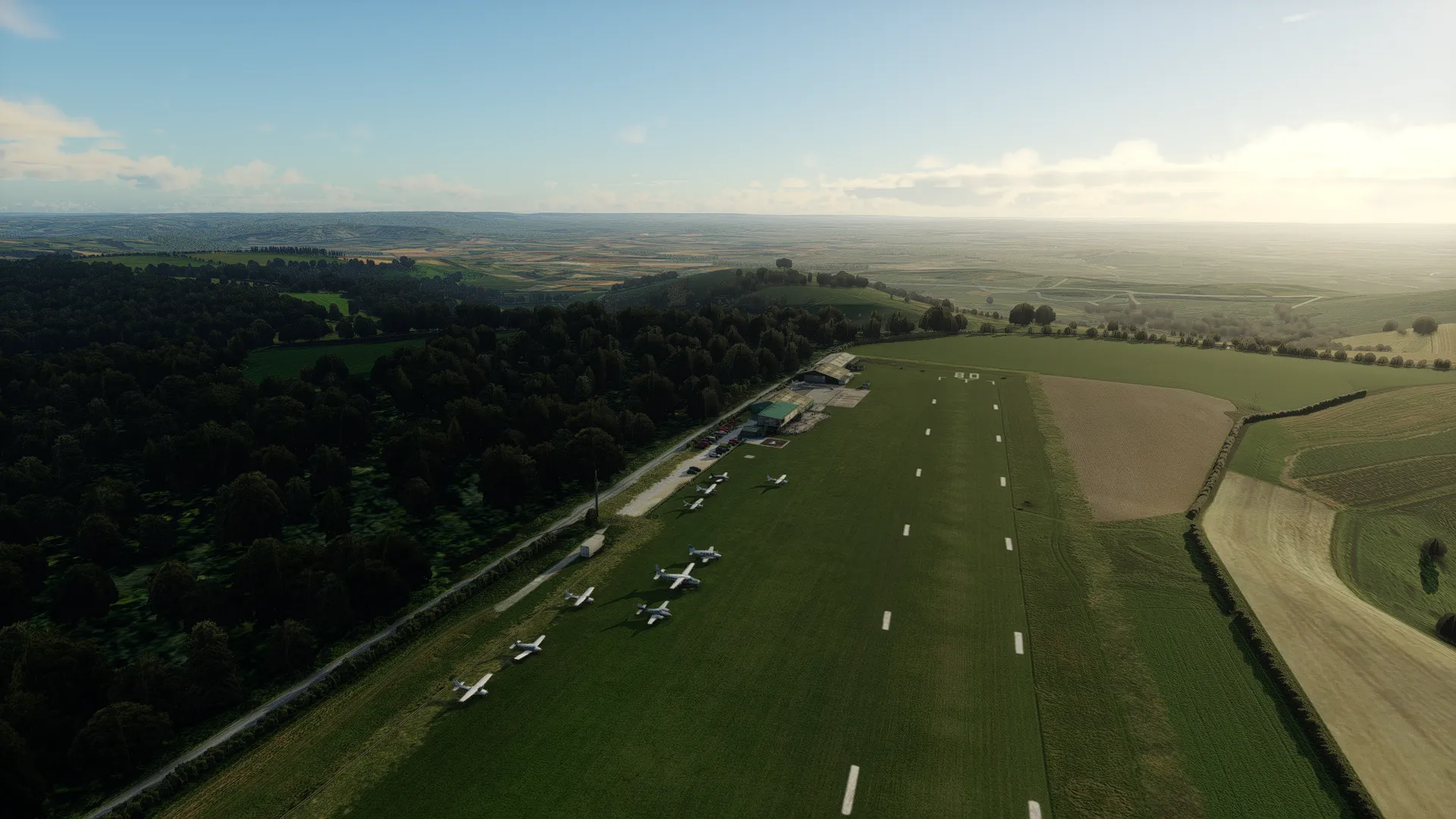 Аэродром EGHA ( Шефтсбери, Великобритания )