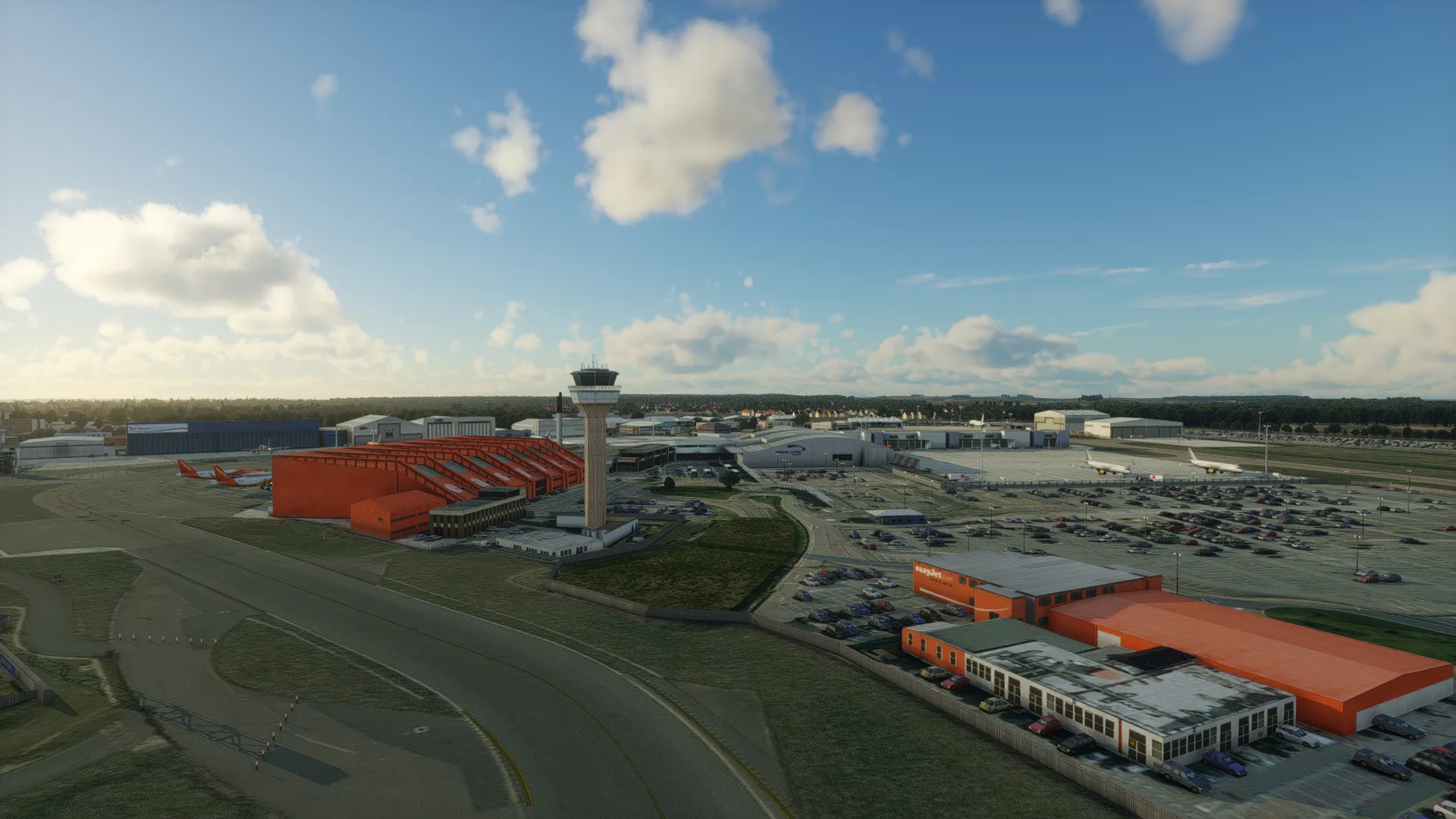 Аэропорт EGGW ( Лутон, Великобритания )