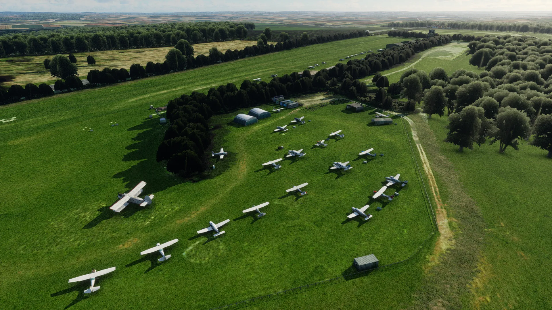 Аэродром EGHP ( Хэмпшир, Великобритания )