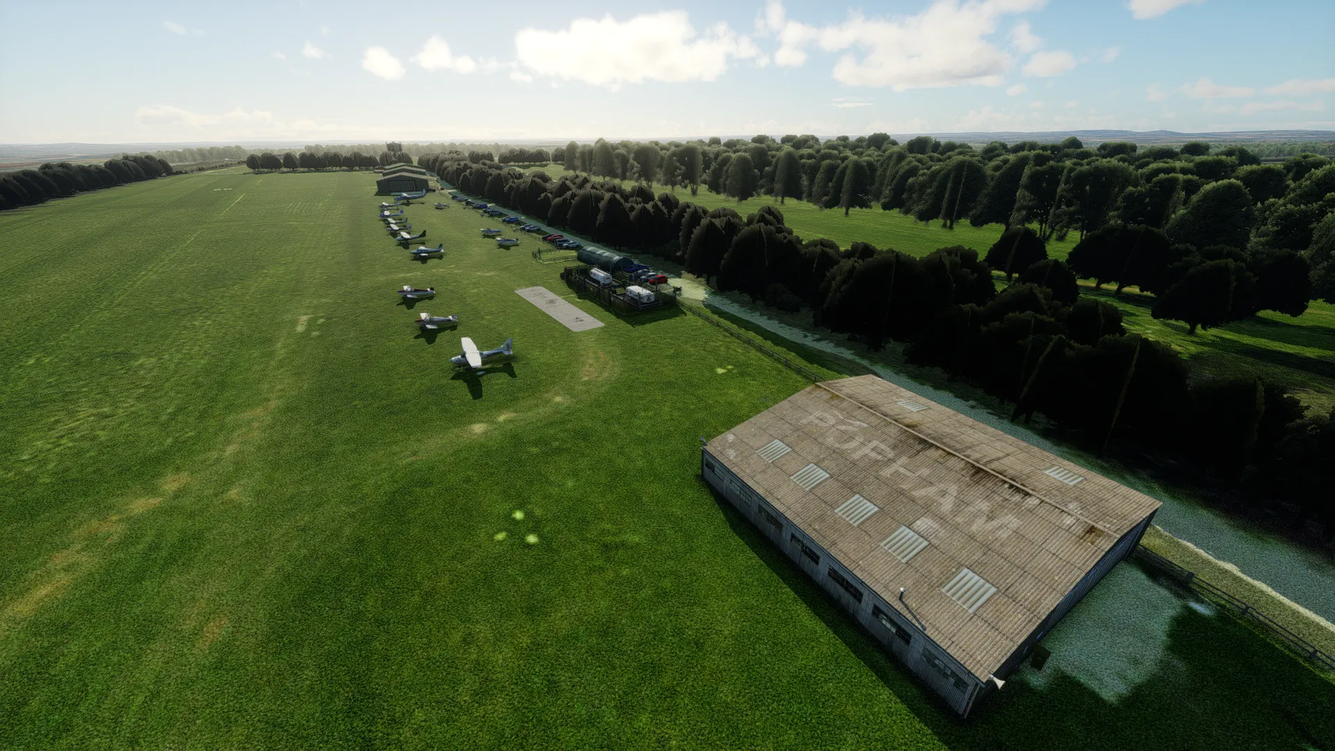 Аэродром EGHP ( Хэмпшир, Великобритания )