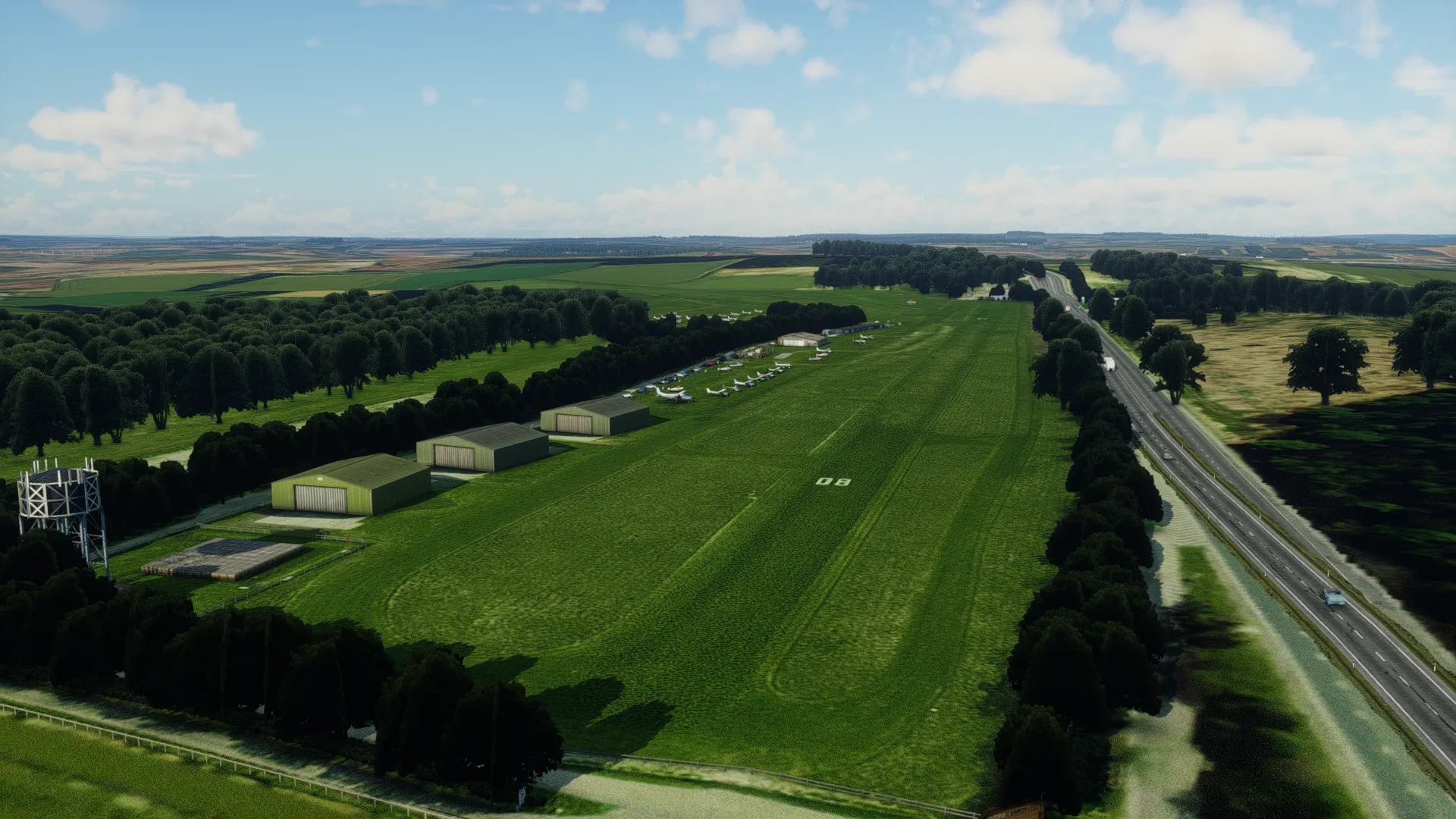 Аэродром EGHP ( Хэмпшир, Великобритания )