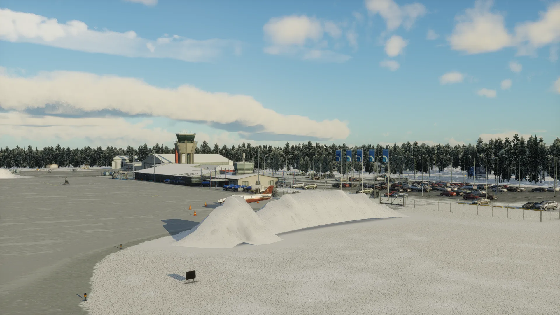 Аэропорт EFJO ( Йоэнсуу, Финляндия )