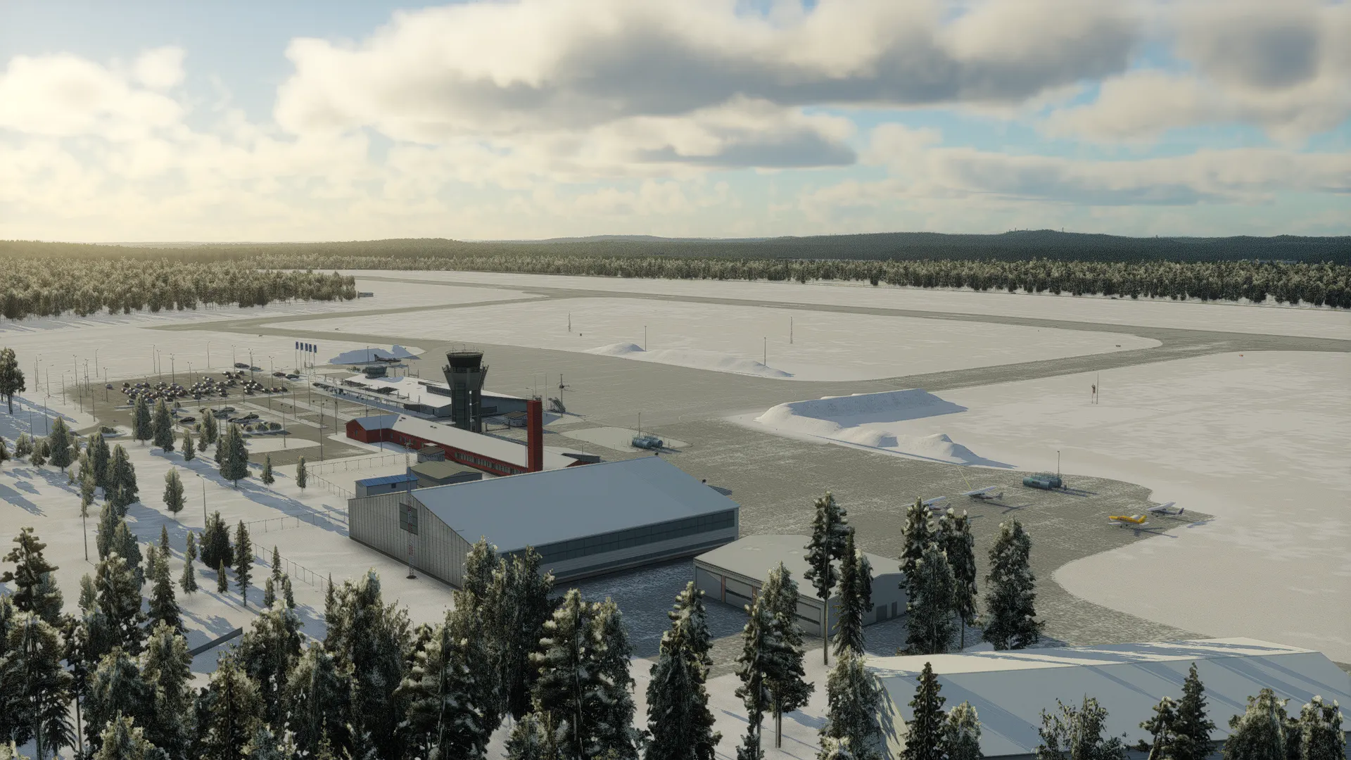 Аэропорт EFJO ( Йоэнсуу, Финляндия )