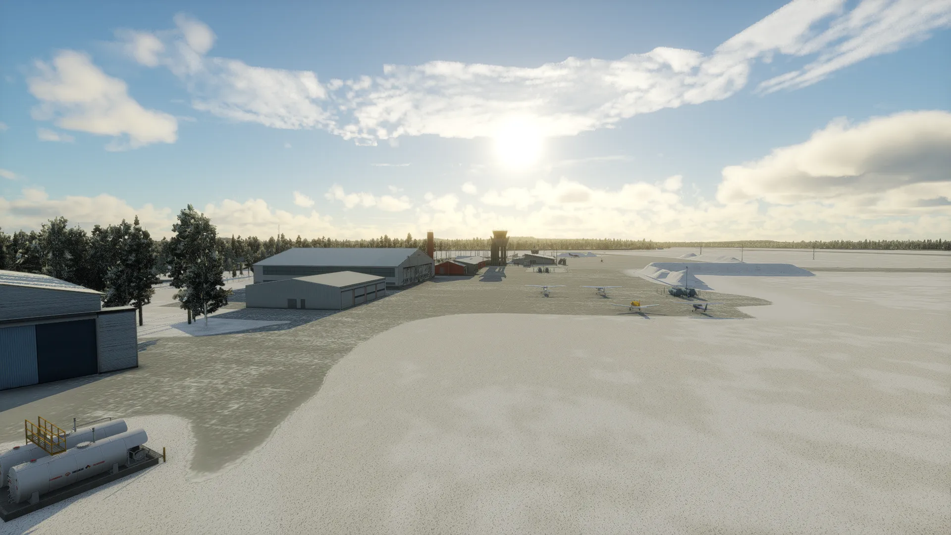 Аэропорт EFJO ( Йоэнсуу, Финляндия )