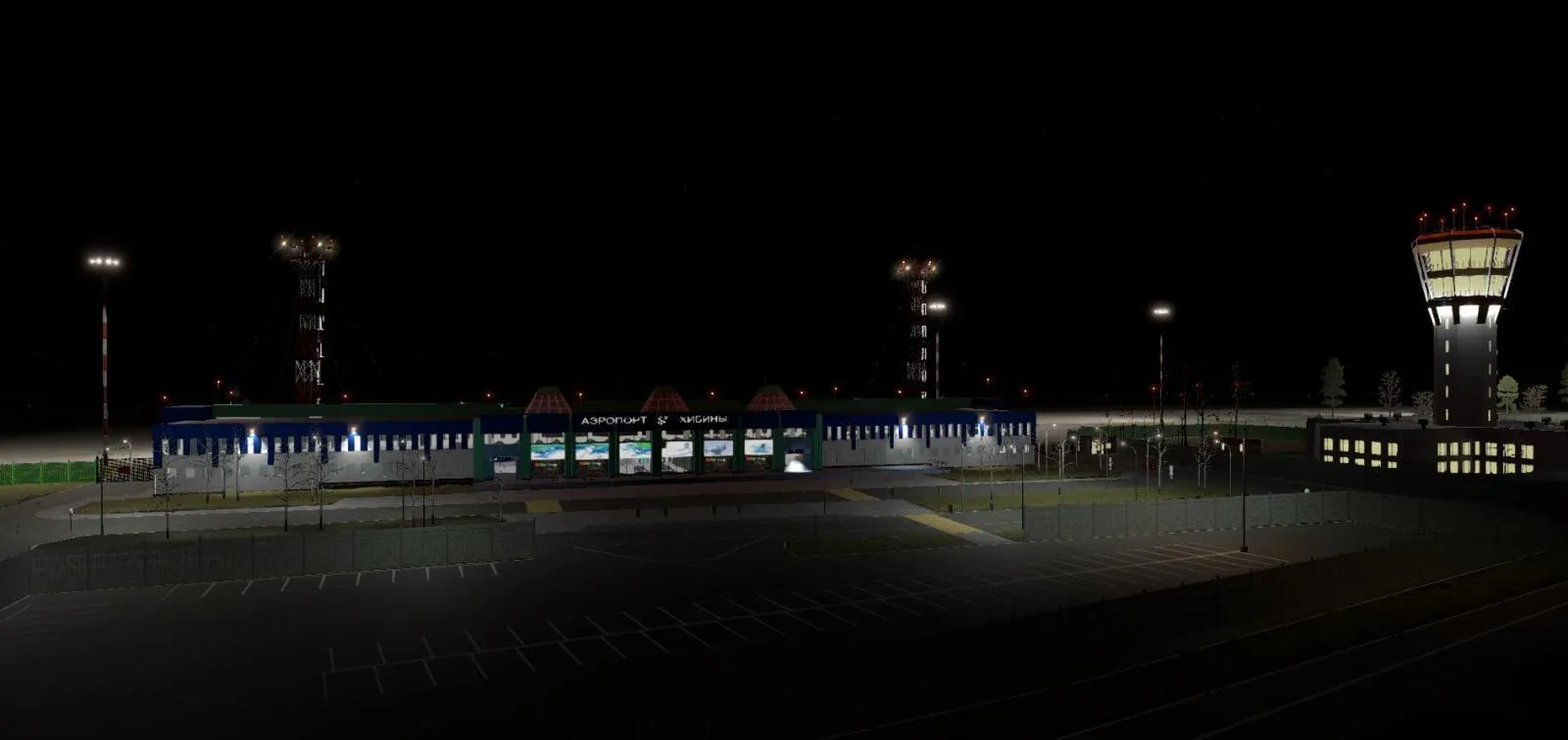 Аэропорт ULMK ( Апатиты, Россия )