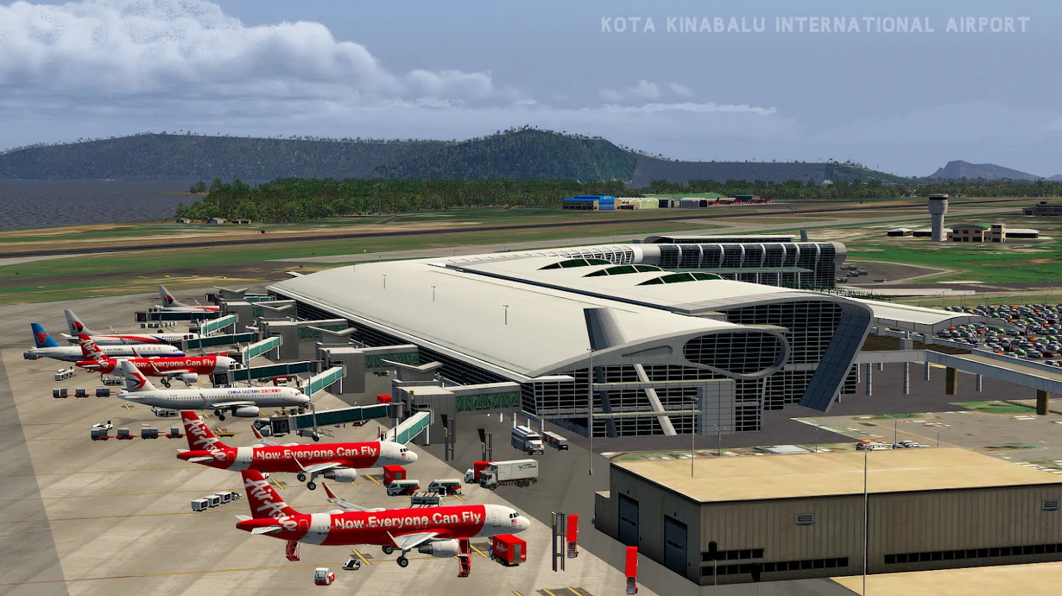 Аэропорт WBKK ( Кота-Кинабалу, Малайзия )