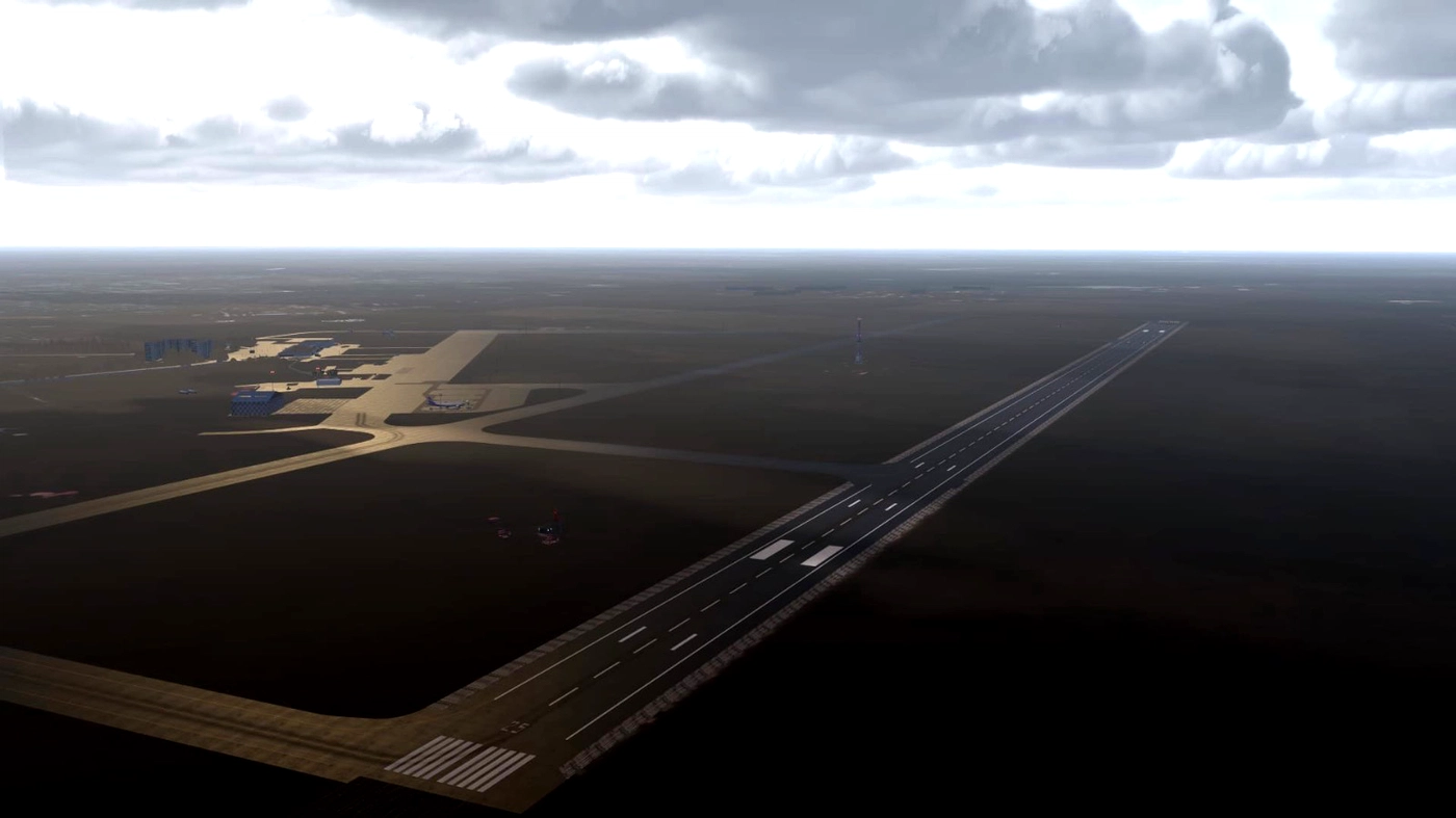 Аэропорт UNOO ( Омск, Россия )