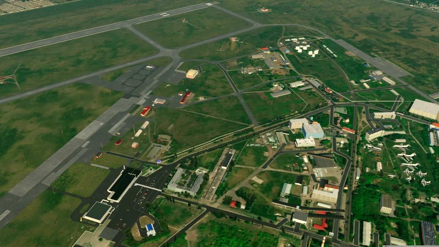 Аэропорт UNOO ( Омск, Россия )