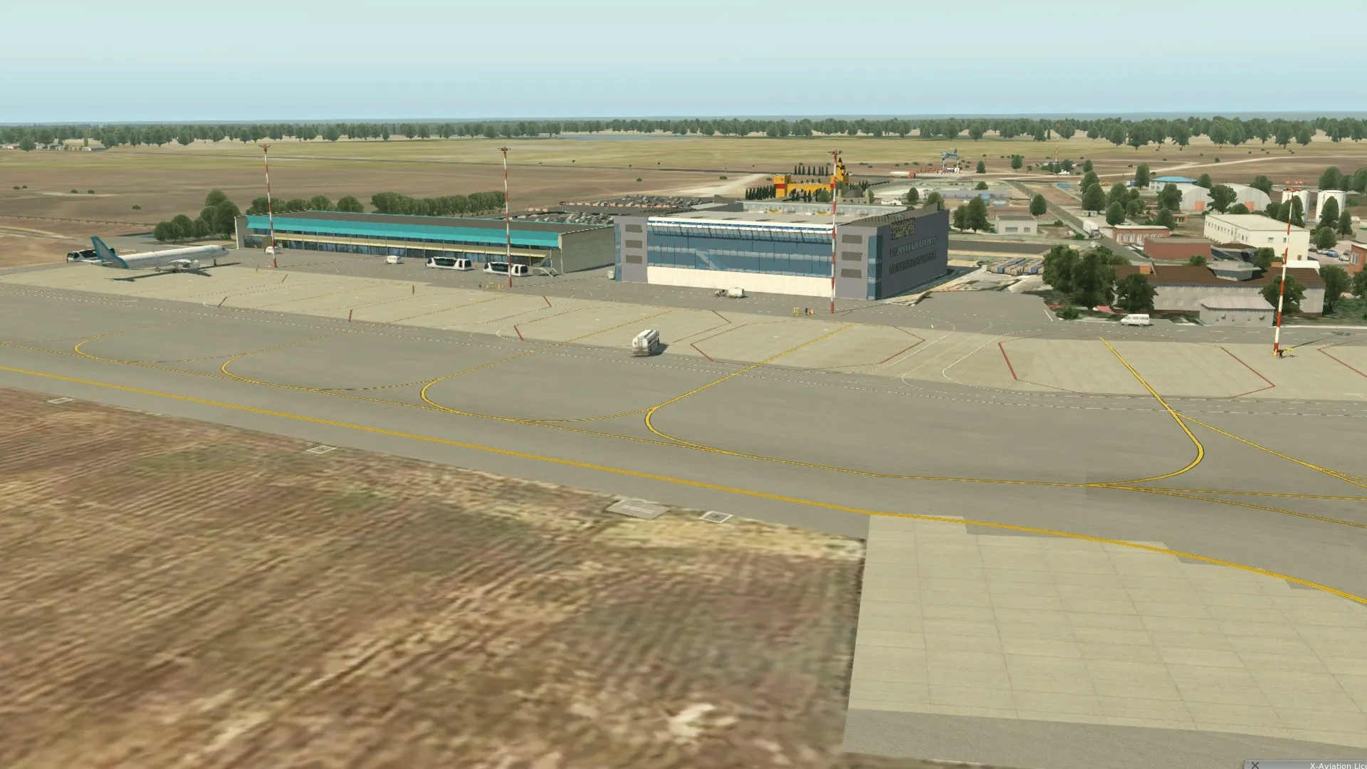 Аэропорт URML ( Махачкала, Россия )