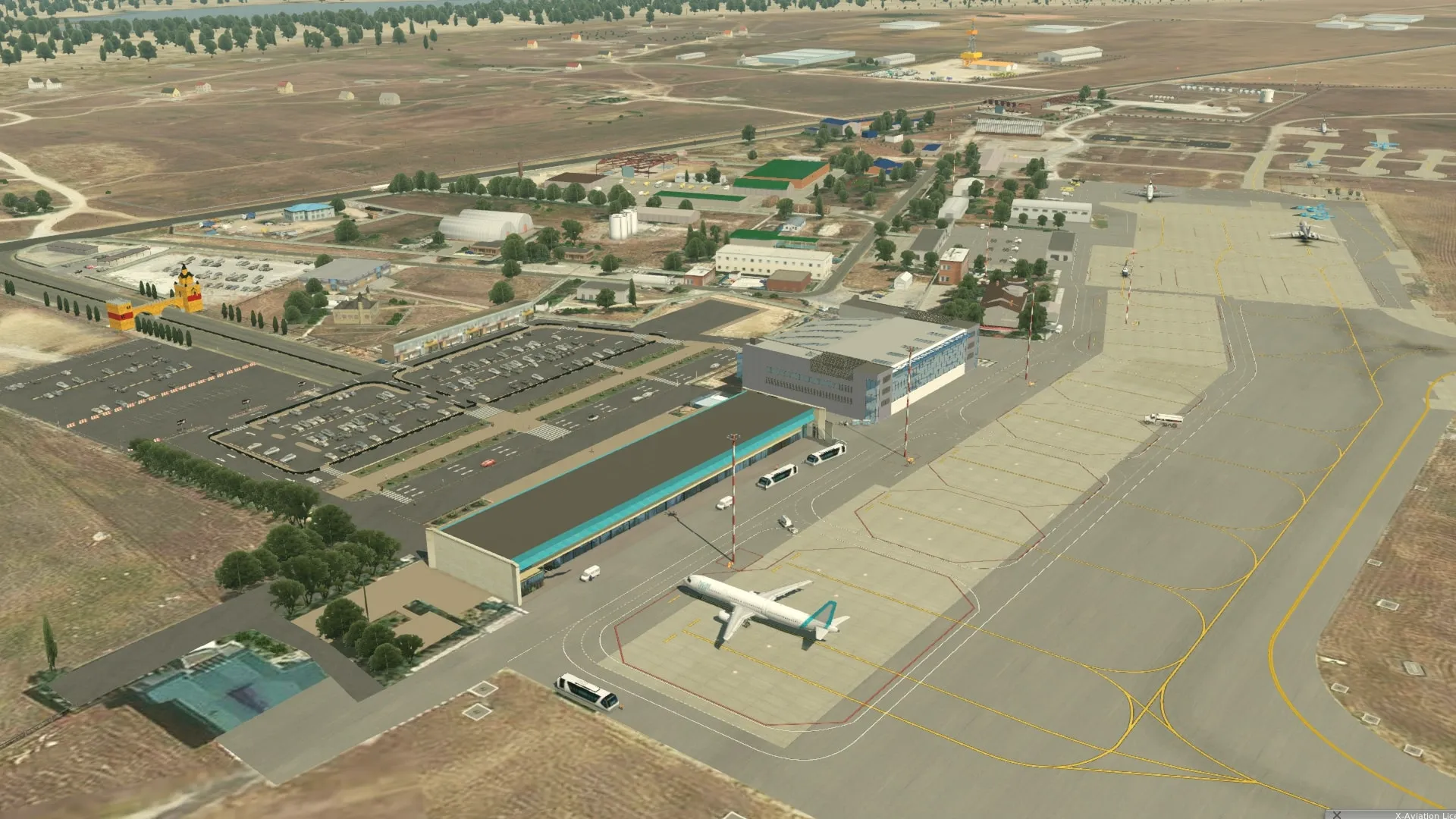 Аэропорт URML ( Махачкала, Россия )