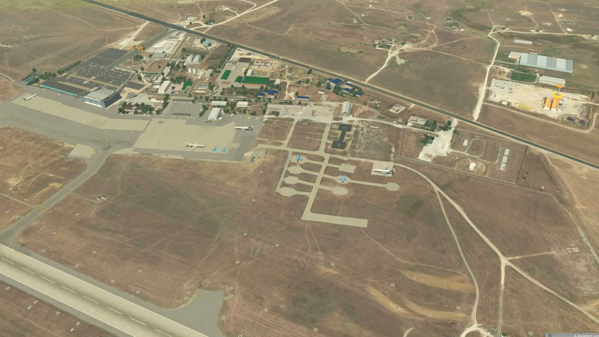 Аэропорт URML ( Махачкала, Россия )