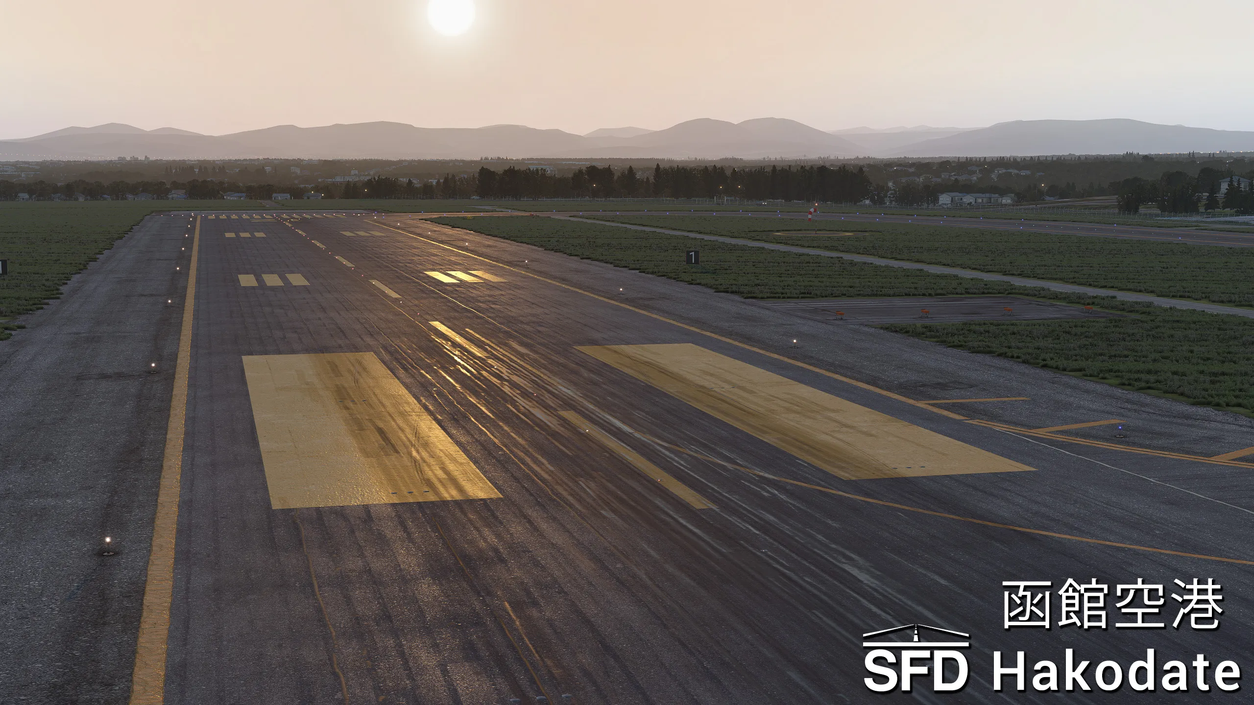 Аэропорт RJCH ( Хакодате, Япония )